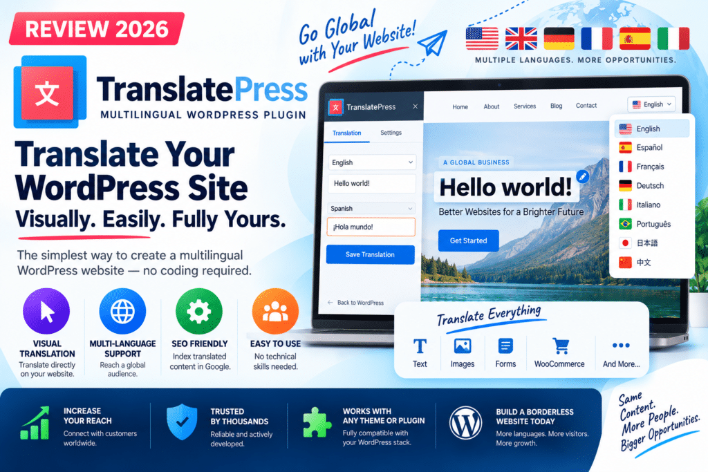 TranslatePress Multilingual WordPress Plugin