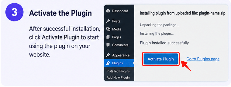Activate the Plugin