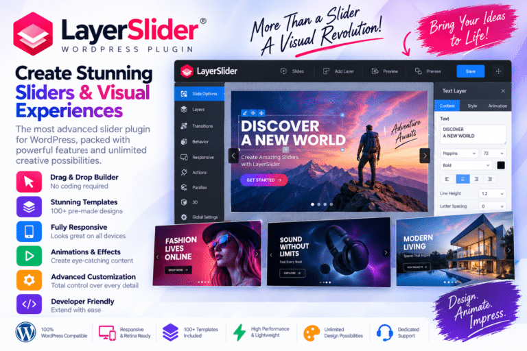 LayerSlider – WordPress Slider & Animation Plugin
