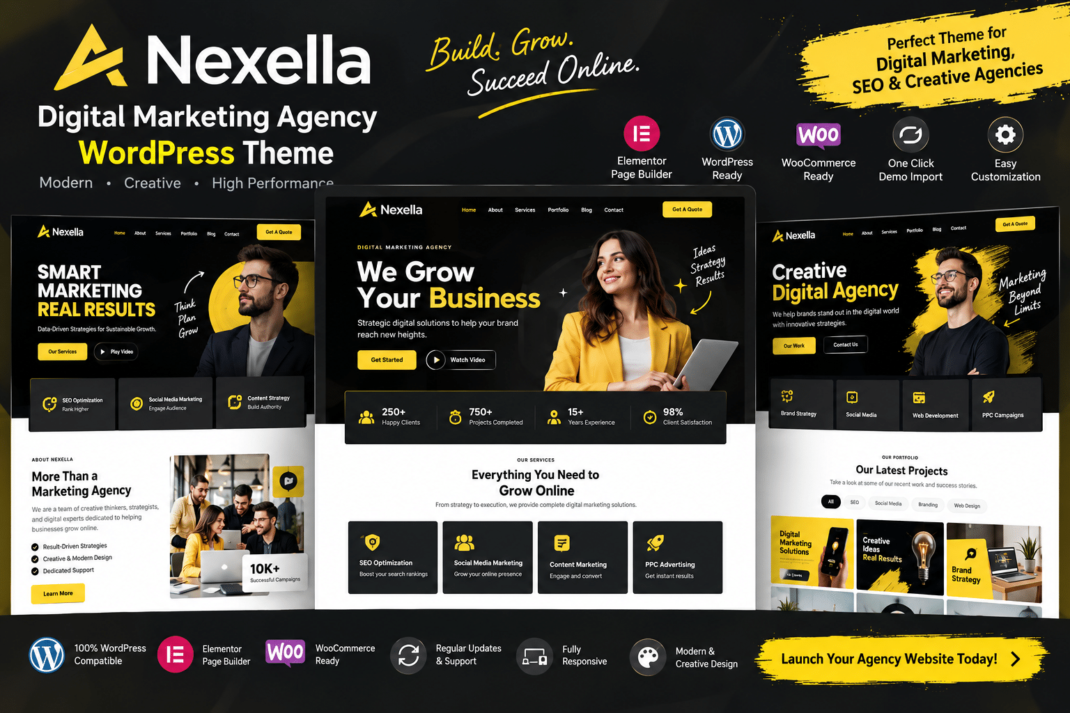 Nexella Digital Marketing WordPress Theme