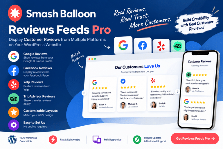 Smash Balloon Reviews Feed Pro – WordPress Plugin