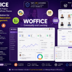 Woffice Intranet Extranet and Project Management WordPress Theme