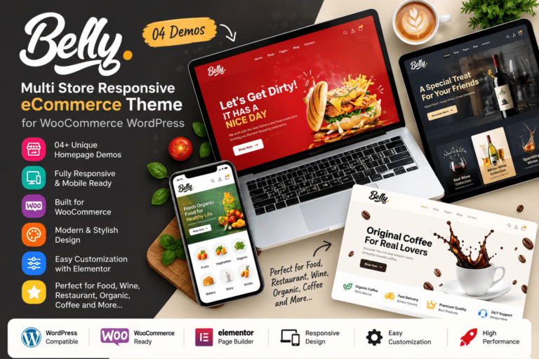 Belly – Multipurpose Theme WooCommerce WordPress