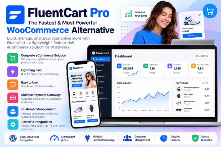 FluentCart Pro – WordPress eCommerce Plugin