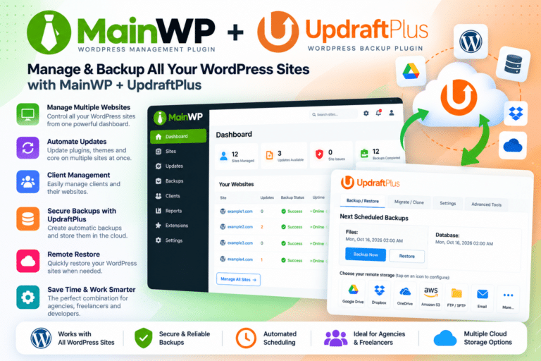 Mainwp | UpdraftPlus